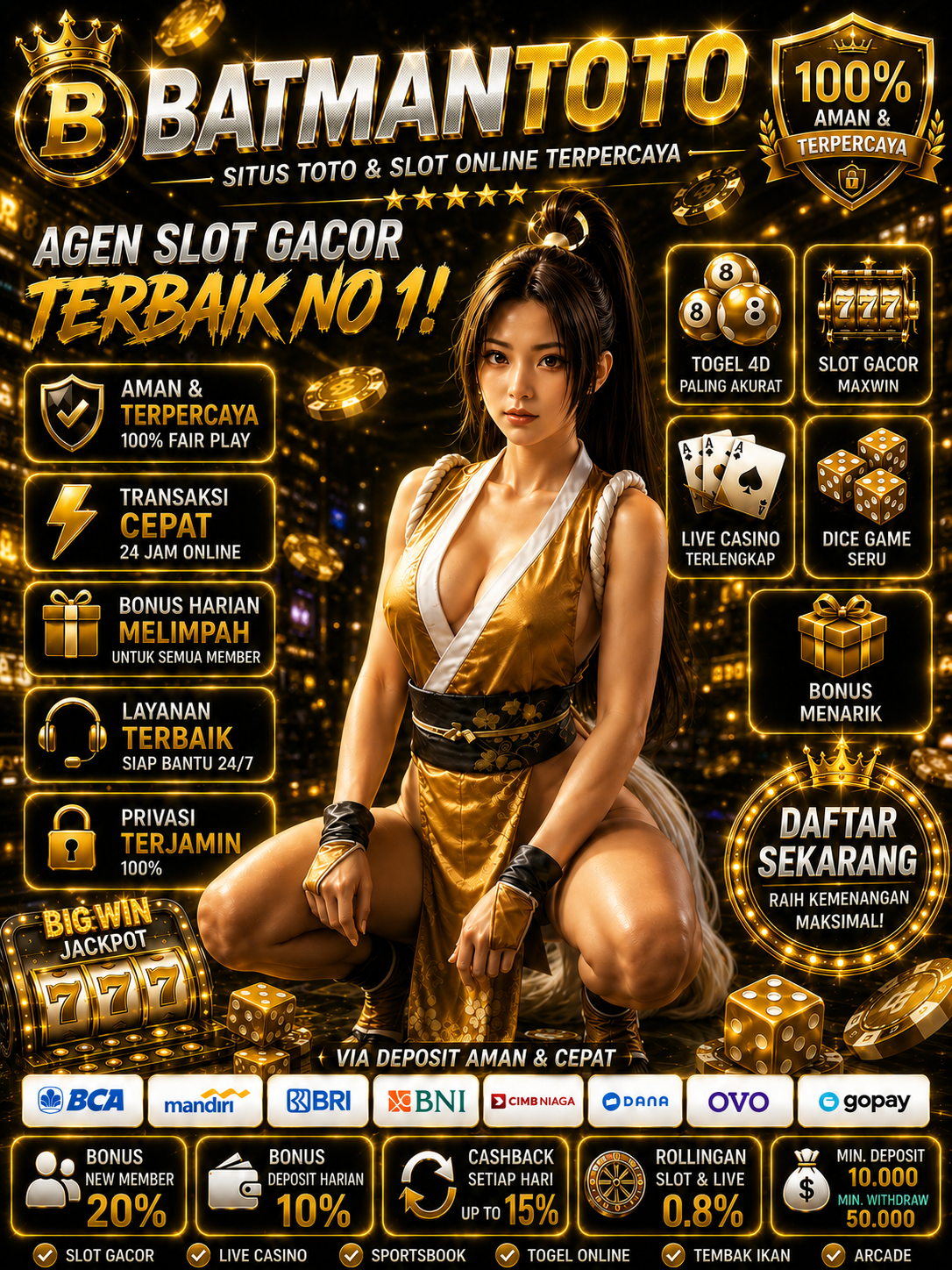 BATMANTOTO: Permainan Link Gacor Untuk Kalian Penikmat Situs Tanpa Batas